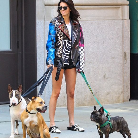 New Gucci Princeton Leather & Lamb Fur Slides - size 40 - Picture 2 of 15